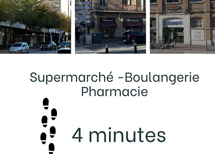 Appartement Lumineux Et Spacieux 2 Chambres Avec Parking Gratuit Dans La Rue